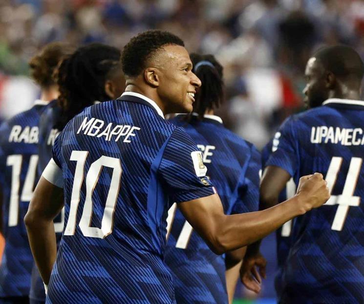 Gu&iacute;a Mbapp&eacute; la victoria de Francia sobre Irak