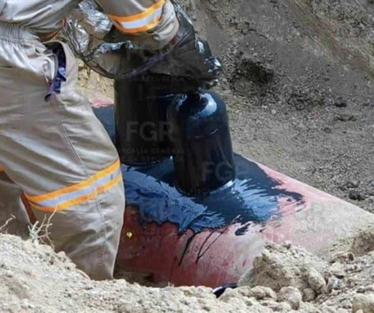 Aseguran toma clandestina de Pemex en General Terán Aseguran toma clandestina de Pemex en General Terán