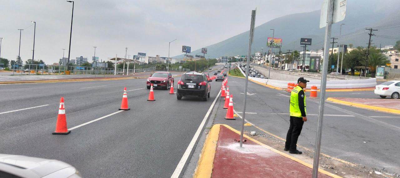 Ponen en marcha ampliaci&oacute;n de carril reversible