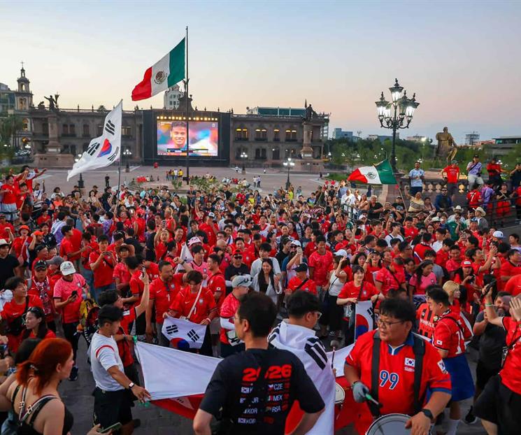Apoyan regios a Corea del Sur en Monterrey