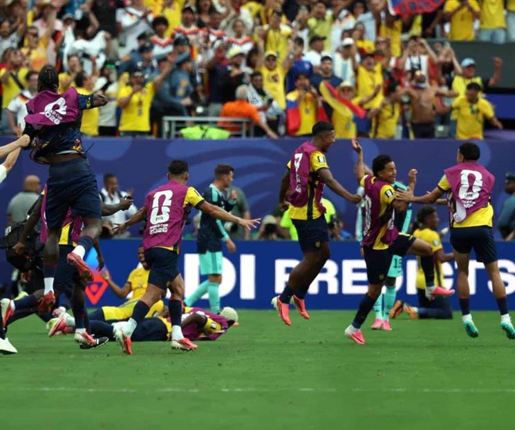 &iexcl;Lo logr&oacute;! Ecuador vence a Alemania y consigue clasificar