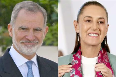 Explicar&aacute; Sheinbaum al rey Felipe VI intenci&oacute;n del perd&oacute;n