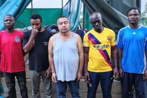 Cae mexicano en laboratorio clandestino de metanfetaminas en Nigeria