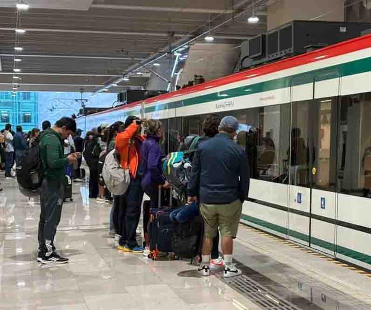 Servicio del Tren Buenavista-AIFA opera superbi&eacute;n: Sheinbaum