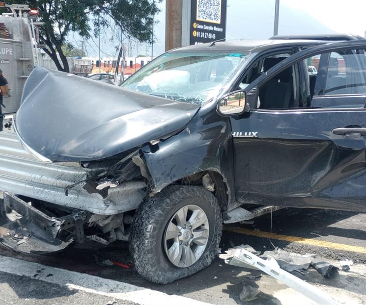 Deja choque un lesionado en Guadalupe