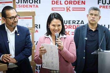 Fujimori se perfila como ganadora de ajustado balotaje en Per&uacute;