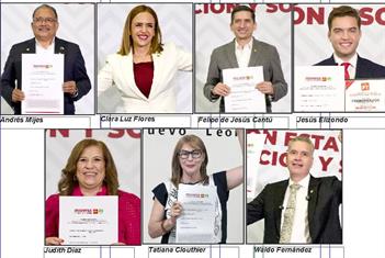 Van 7 morenistas por la Coordinaci&oacute;n Estatal en NL