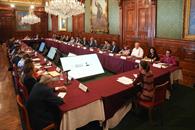 Sheinbaum recibe en Palacio Nacional a gobernadores