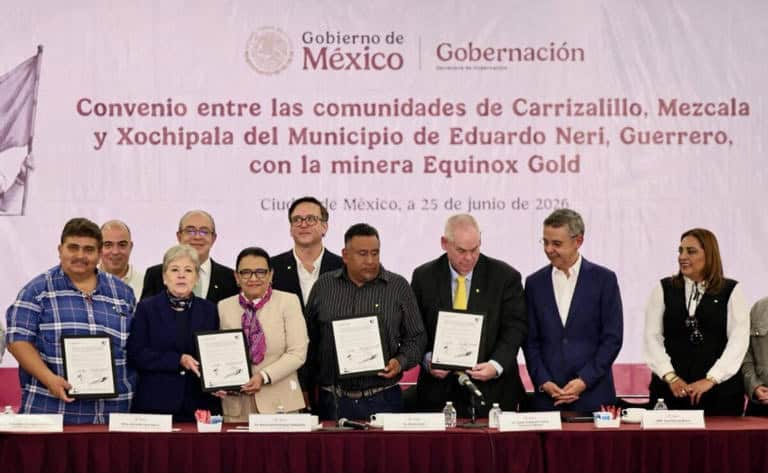Segob media acuerdo de operaci&oacute;n de minera en monta&ntilde;a de Guerrero