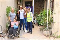 Supervisa Adri&aacute;n de la Garza obras integradas en programa &acute;Rampas&acute;