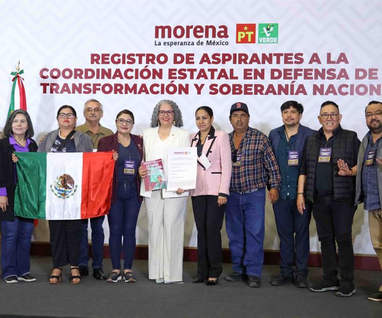 Inicia quinto y &uacute;ltimo d&iacute;a de registro interno en Morena