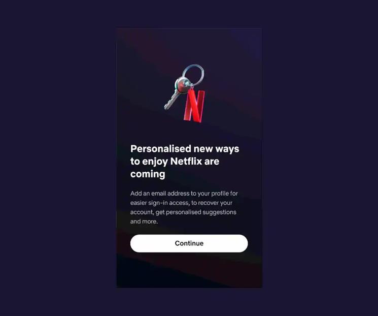 Netflix cambia el inicio de sesi&oacute;n en las cuentas compartidas