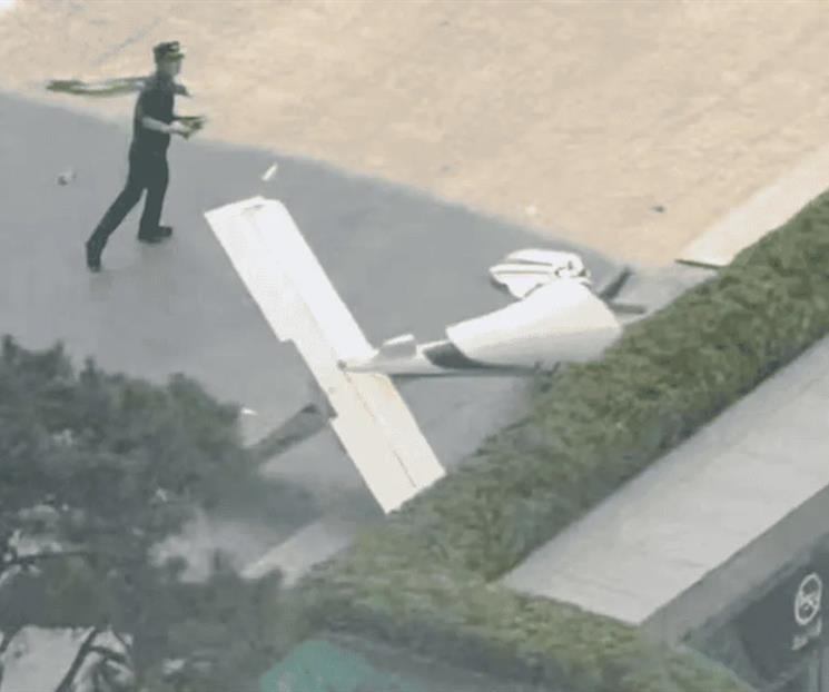 Choca avioneta con rascacielos m&aacute;s alto de Pek&iacute;n