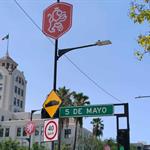 Colocan banderas en apoyo a Pa&iacute;ses Bajos en centro de Monterrey