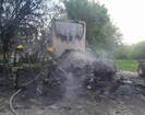 Se incendia cami&oacute;n de carga en Apodaca