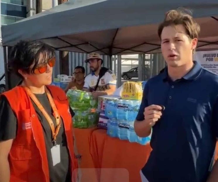 Instala Estado centro de acopio para damnificados venezolanos