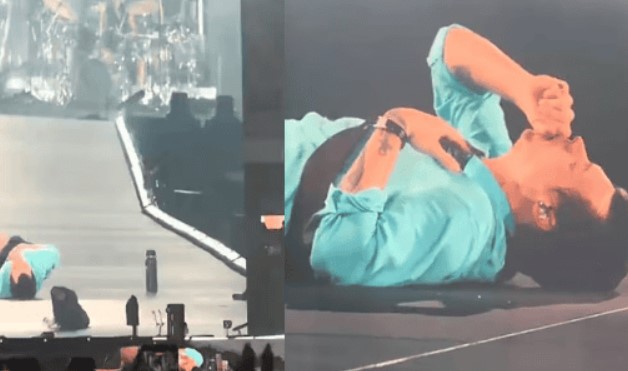 Se desploma Harry Styles durante concierto en Wembley