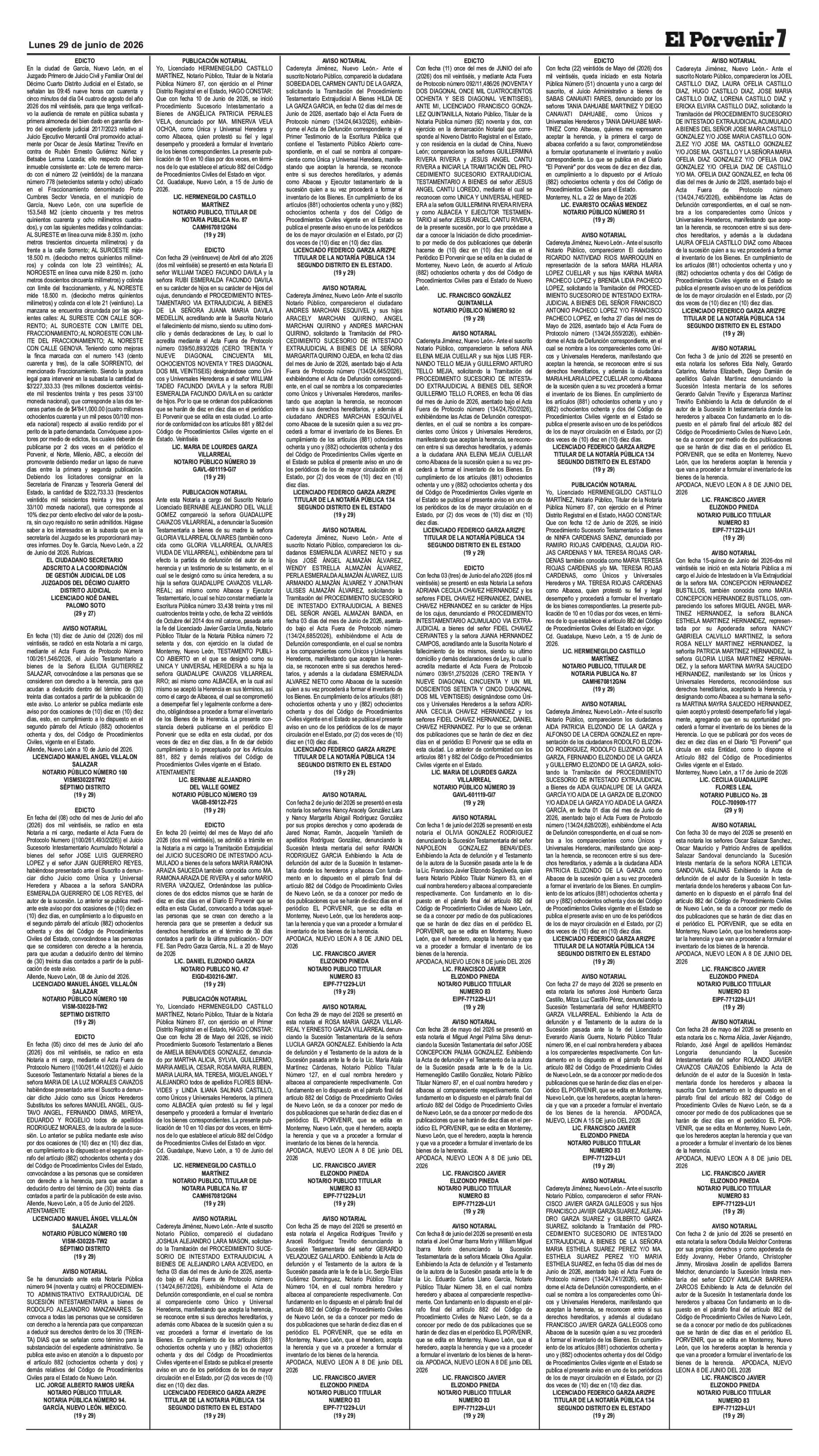 Edictos