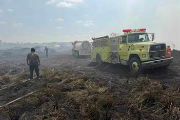 Investigan incendio en Pesquer&iacute;a
