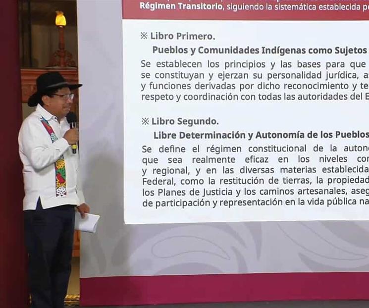 Gobierno Lanza consulta para conformar Ley de Derechos de Pueblos