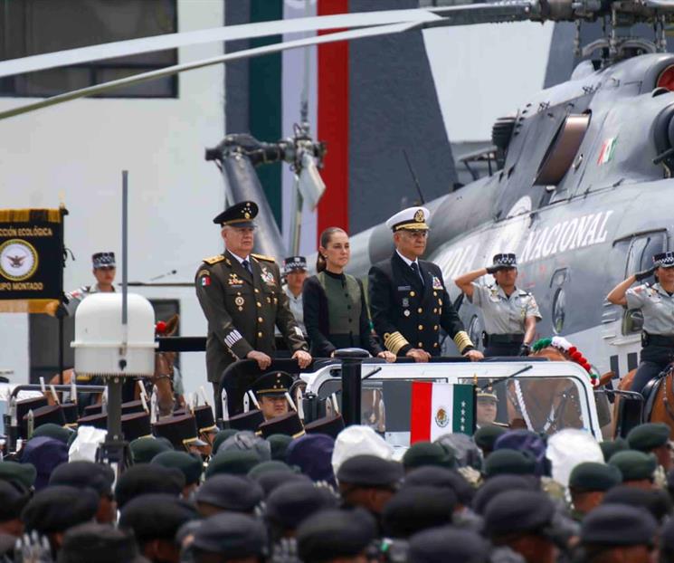 GN, un pilar de estrategia de paz y seguridad del pa&iacute;s: Sheinbaum