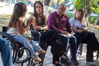 Se re&uacute;ne Andr&eacute;s Mijes con deportistas