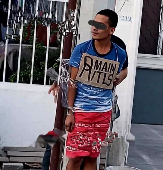 Vecinos de la Colonia Real de Palmas, estuvieron a punto de linchar a un hombre, acusado de cometer robos en vivienda de este sector.