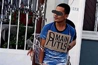 Amarran a poste a presunto ladr&oacute;n 