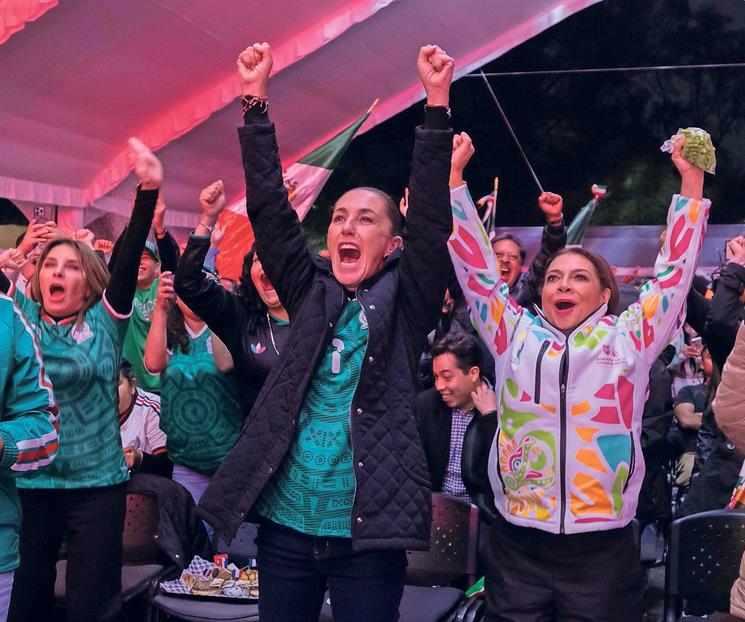 &iquest;En d&oacute;nde ver&aacute; Sheinbaum el partido M&eacute;xico-Inglaterra?