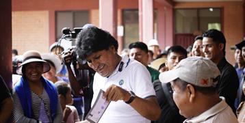 Rechaza Evo Morales denuncia en Bolivia por terrorismo Rechaza Evo Morales denuncia en Bolivia por terrorismo