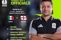 M&eacute;xico vs Inglaterra: Definido el cuerpo arbitral para Octavos