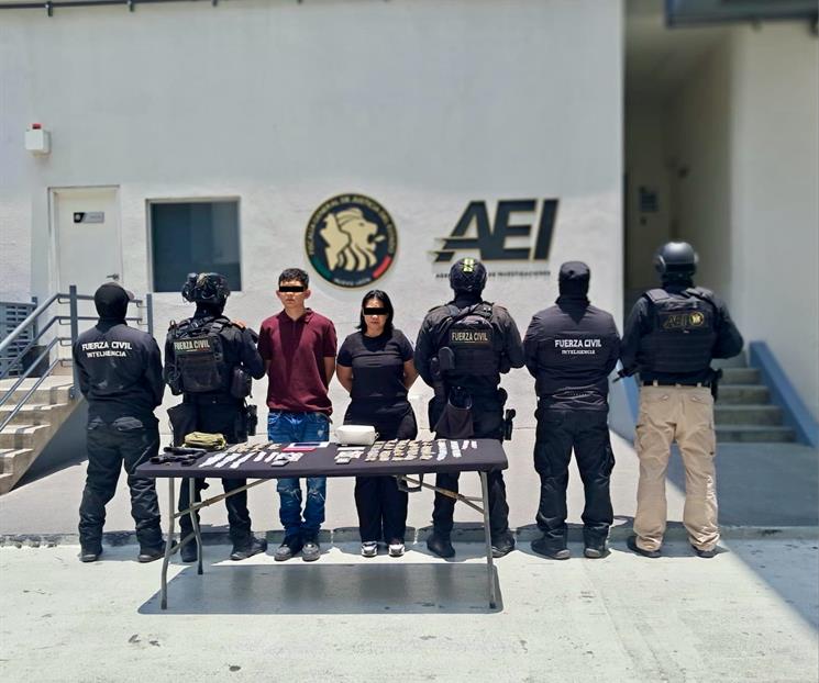 Caen con droga en Garc&iacute;a
