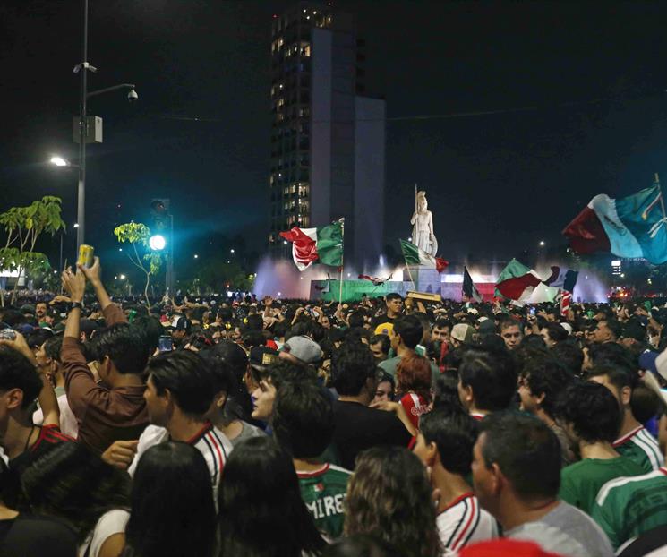 Sheinbaum pide festejar con responsabilidad partido de México Sheinbaum pide festejar con responsabilidad partido de México