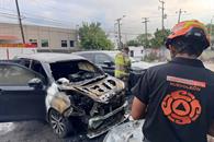 Alarma incendio de veh&iacute;culo