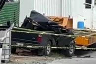 Muere conductor de camioneta tras estrellarse en Allende