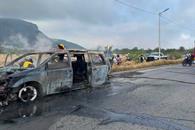 Acaba fuego con camioneta