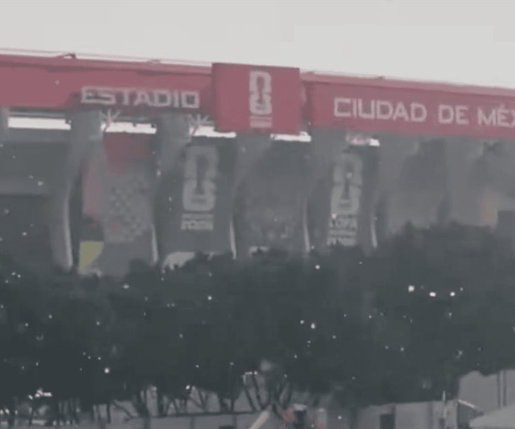 Activan protocolo de tormenta previo al México vs Inglaterra Activan protocolo de tormenta previo al México vs Inglaterra