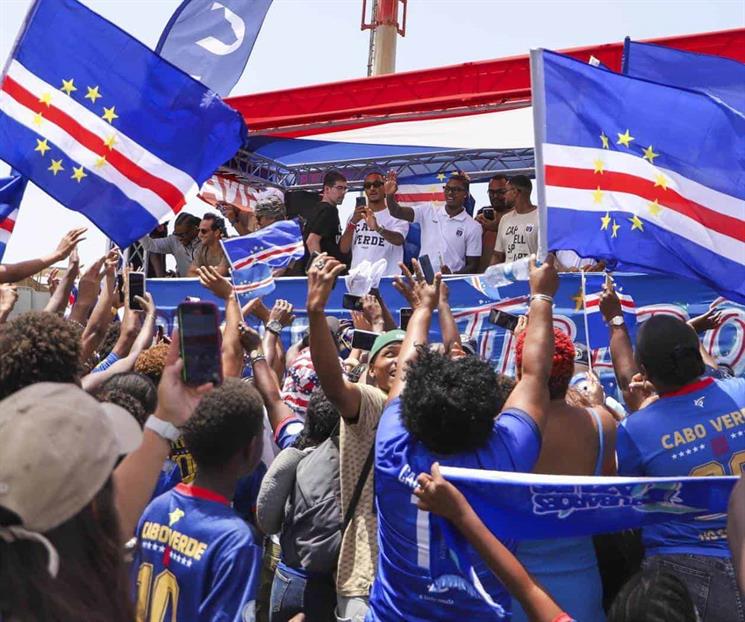 Cabo Verde es recibida como héroes tras su papel en el Mundial Cabo Verde es recibida como héroes tras su papel en el Mundial