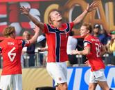 Marca Haaland doblete y Noruega elimina a Brasil del Mundial