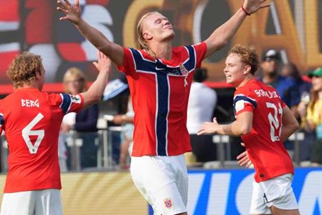 Haaland marca doblete y elimina a Brasil del Mundial
