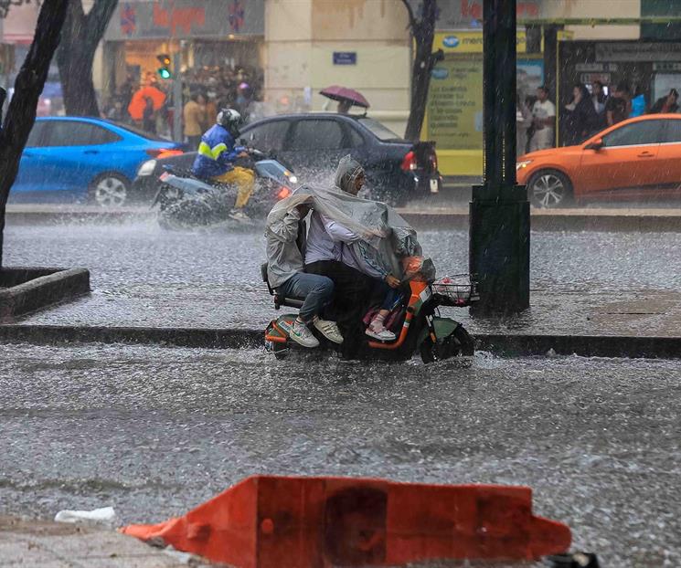 Activan Alerta Amarilla por lluvias en ocho alcaldías de CDMX