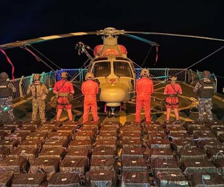 Aseguran casi 3 toneladas de coca&iacute;na en costas de Oaxaca