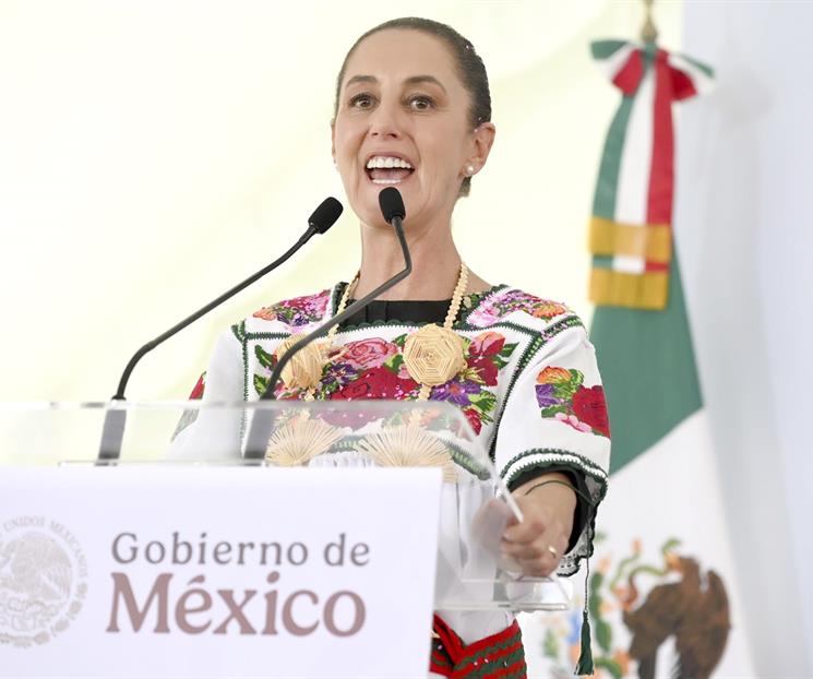 Celebra Sheinbaum d&iacute;a de independecia de EU