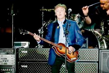 Cant&oacute; Paul McCartney en la boda de Taylor Swift
