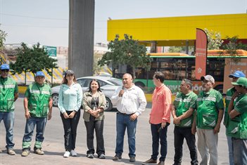 Empieza rehabilitaci&oacute;n urbana en camell&oacute;n central de la L&iacute;nea 1