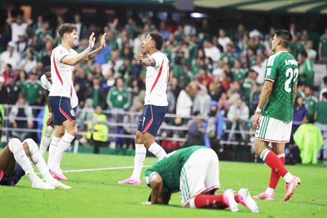 Cae M&eacute;xico ante Inglaterra y queda eliminado del mundial
