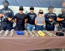 Caen 7 y decomisan armas y droga Caen 7 y decomisan armas y droga