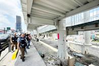 Clausuran temporalmente obras del Puente Peatonal La Virgen