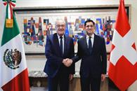 Arriba a México el presidente de la Confederación Suiza Arriba a México el presidente de la Confederación Suiza