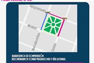 Anuncia SP cierre parcial de calles del centro